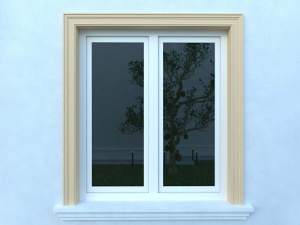 Ancadrament fereastra exterior FP125 dimensiuni 130x36x2000mm - Img 2