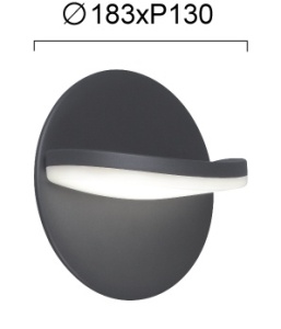 Aplica perete exterior LED 3000K Letty 4309400 - Img 4