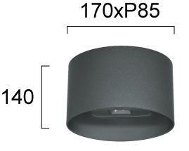 Aplica perete exterior LED 3000K Tempo 4295000 - Img 4