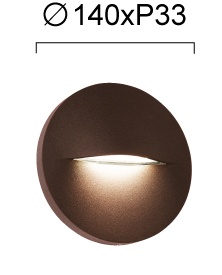 Aplica perete exterior LED 3000K Vita 4298301 - Img 3