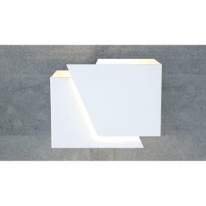 Aplica perete FROST Alb - Img 2