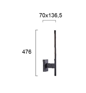 Aplica perete LED 3000K Nido 4229100 - Img 3