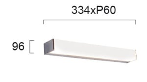 Aplica perete LED 3000K Robin 4212200 - Img 2