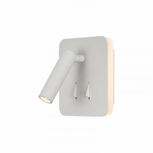 Aplica perete moderna alba patrata minimalista Cayman
