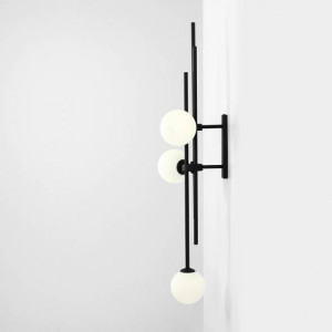 Aplica neagra, Aplica perete, Aplica dormitor neagra, Aplica perete lampa, Lampa de perete, Aplica dormitor, Iluminat interior, Aplica perete moderna, Aplica living, Aplica moderna dormitor, Aplica dormitor moderna, Aplica de perete living, Aplica de pere