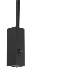 Aplica perete Negru 1xE27 SOHO 4167TK - Img 2