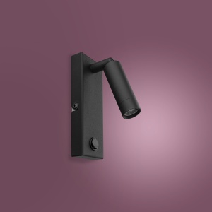 Aplica perete Negru 1xG9 ENZO 4484TK - Img 3