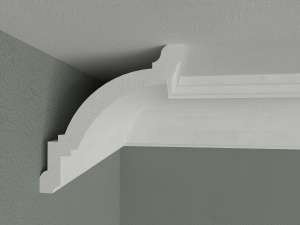 Bagheta de colt / Cornisa de interior BC20 dimensiuni 100x100x2000mm - Img 2