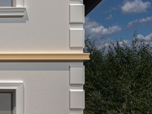 Brau decorativ de exterior FP332 dimensiuni 120x100x2000mm - Img 2