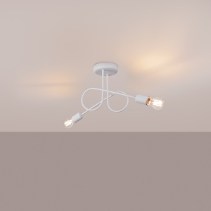 Candelabru LOOP 2 Alb - Img 3