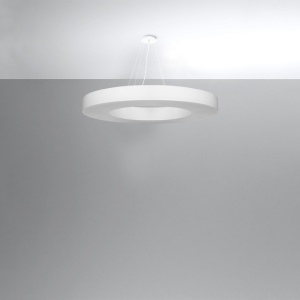 Candelabru SATURNO SLIM 90 Alb - Img 2