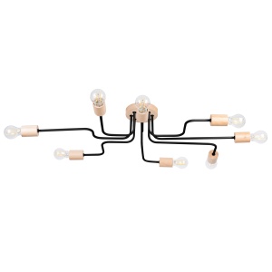 Candelabru TIMBO 8 Negru