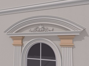 Capitel pentru pilastru FP702 dimensiuni 250x100x260mm - Img 3
