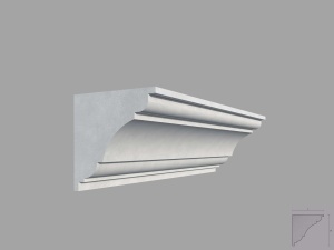 Cornisa masca galerie MBC23-10 dimensiuni 100x100x2000mm - Img 1