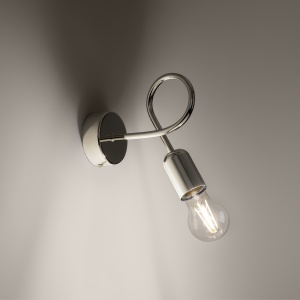 Lampă de perete LOOP Chrome - Img 3