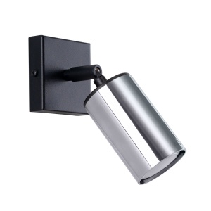 Lampă de perete WINX Negru Chrome