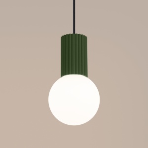 Lampă suspendată HALO 1 Verde măsliniu - Img 4
