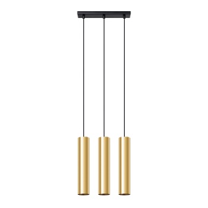 Lampă suspendată LAGOS 3 Auriu lucios - Img 1