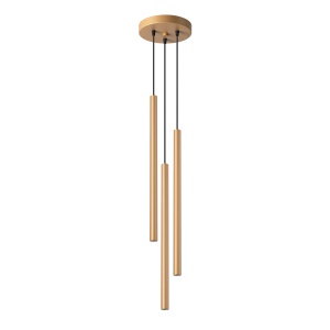 Lampă suspendată PASTELO 3P Auriu