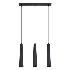 Lampă suspendată PRYSM 3L Negru