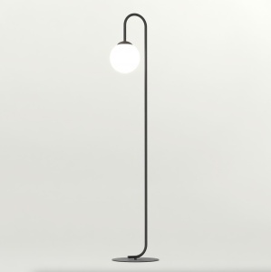 Lampadar FLOR LP1 Negru