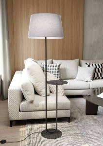 Lampadar HOTEL LP1 Gri - Img 2