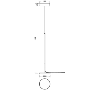Lampadar Noa II 8567 - Img 2