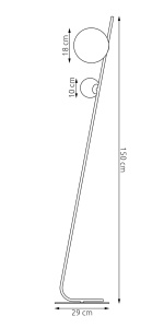 Lampadar TATU LP2 Negru - Img 4