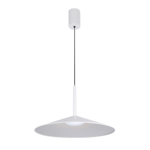 Lustra Alb LED 1 bec Sardena