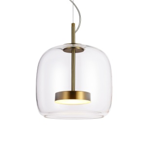 Lustra Caste Auriu 1 x LED