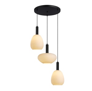 Lustra Gater Negru 3 x E27