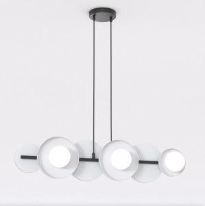 Lustra MODEL 6 Negru Gri