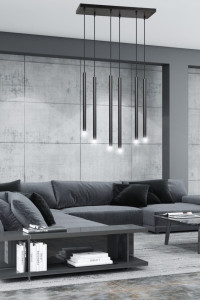 Lustra neagra, Lustra suspendata neagra, Lustra cu pendule, Lustra metal neagra, Lustra metal, Lustra moderna neagra, Lustra living, Lustra living neagra, Lustra moderna, Lustra dormitor, Lustra dormitor neagra, Lustra bucatarie, Lustra din metal, Lustra 