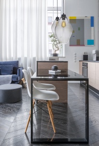 Lustra Negru 1xE27 TULON 4192TK - Img 2
