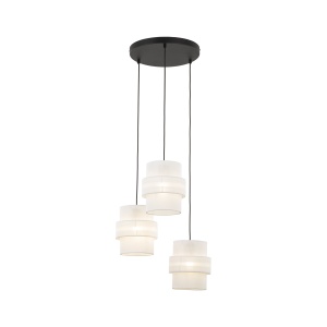 Lustra Negru 3xE27 CALISTO 6018TK - Img 4