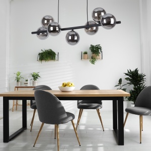 Lustra Negru 7xG9 ESTERA 5666TK - Img 2