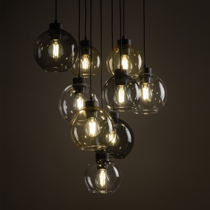 Lustra Negru 9xE27 CUBUS 10247TK - Img 3