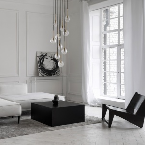 Lustra Negru Auriu 10xG9 NILOS 5944TK - Img 2