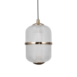 Lustra Negru - Auriu LED 6 becuri Alani - Img 4