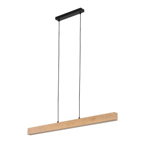 Lustra Negru Bej 1xLED TEO 6615TK
