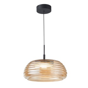 Lustra Negru LED 1 bec Loculi
