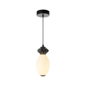 Lustra Negru LED becuri Balos