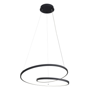 Lustra Reina Negru 1 x LED