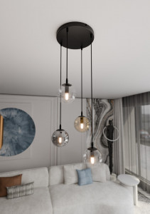 Lustra neagra, Lustra suspendata neagra, Lustra cu pendule, Lustra metal neagra, Lustra metal, Lustra moderna neagra, Lustra living, Lustra living neagra, Lustra moderna, Lustra dormitor, Lustra dormitor neagra, Lustra bucatarie, Lustra din metal, Lustra 