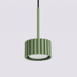 Lustră suspendată AURA 1 verde măsliniu Gx53 - Img 3