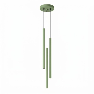 Lustră suspendată PASTELO 3P salvie