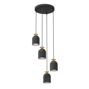 Lustra TARGET 4 PREM Negru