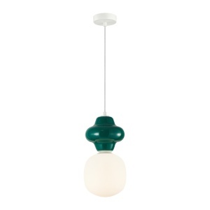Lustra Verde - Alb E14 1 bec Latera