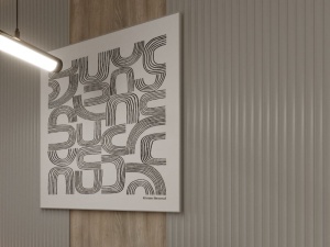 Panou liniar de interior poliuretan RIFLAJ FLOW dimensiuni 240x18.5x2000mm - Img 2