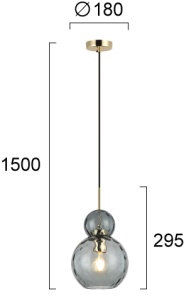 Pendul E27 Firenze 4294400 - Img 3